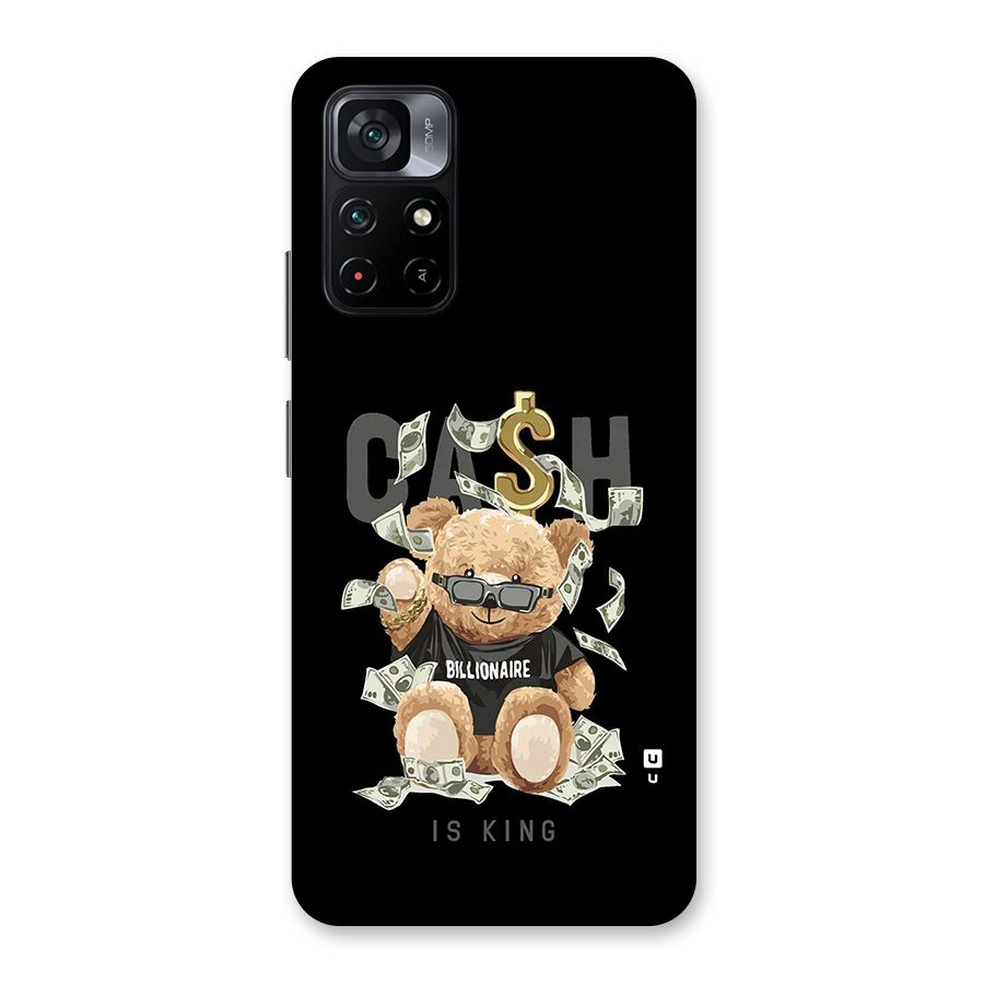 Billionaire Teddy Back Case for Poco M4 Pro 5G