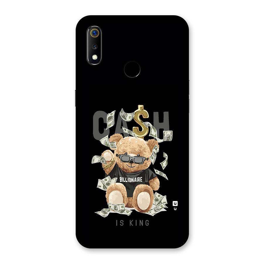 Billionaire Teddy Back Case for Realme 3