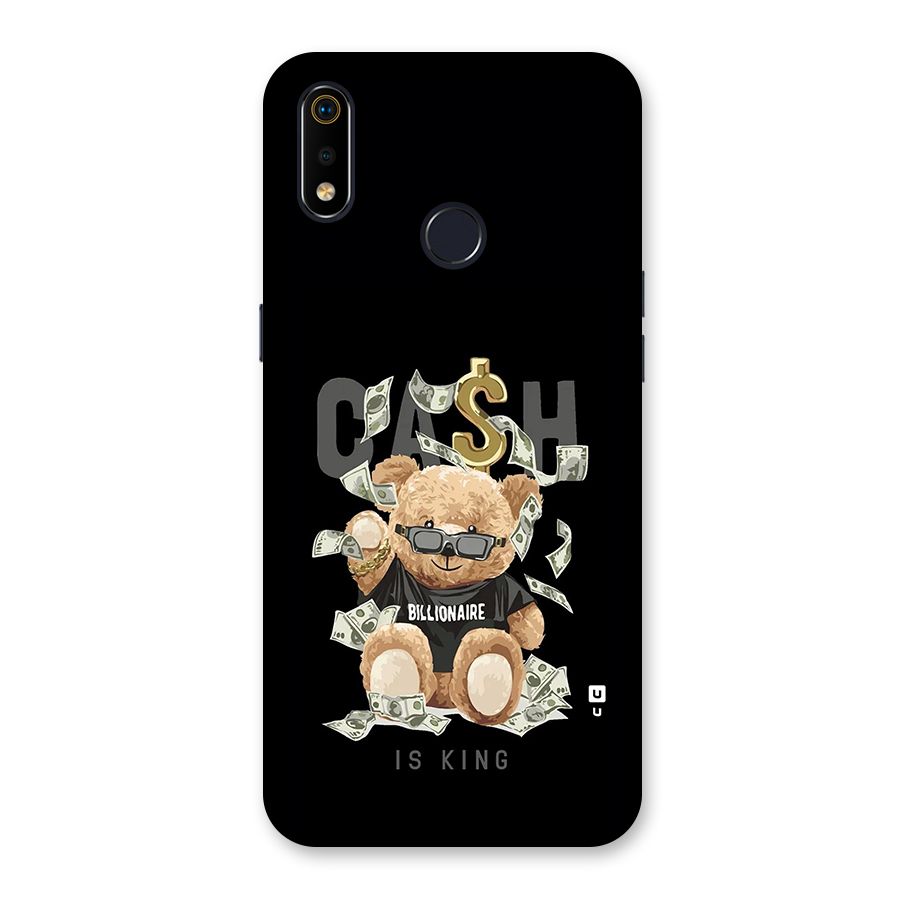 Billionaire Teddy Back Case for Realme 3i