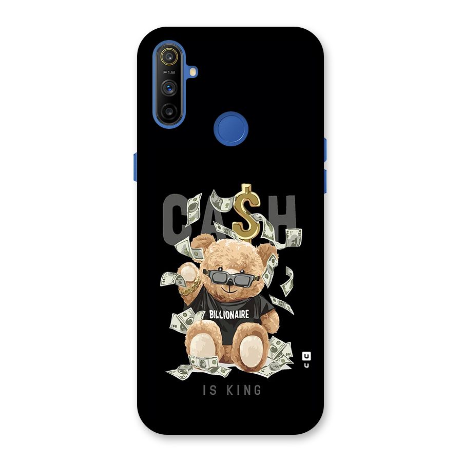 Billionaire Teddy Back Case for Realme Narzo 10A