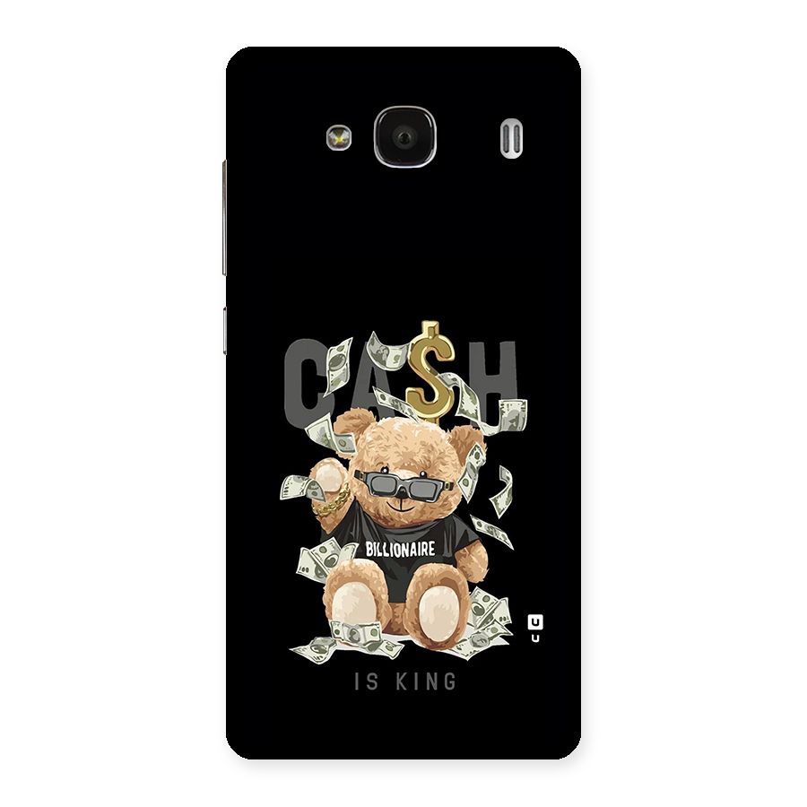 Billionaire Teddy Back Case for Redmi 2