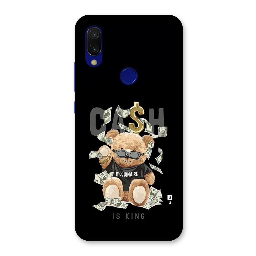 Billionaire Teddy Back Case for Redmi 7