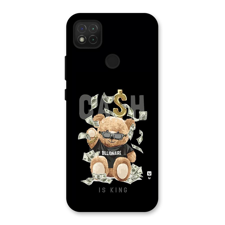 Billionaire Teddy Back Case for Redmi 9 Activ