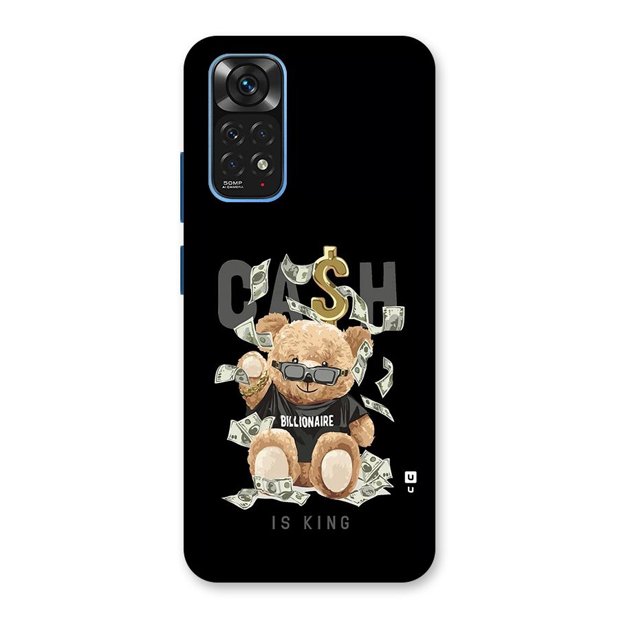 Billionaire Teddy Back Case for Redmi Note 11