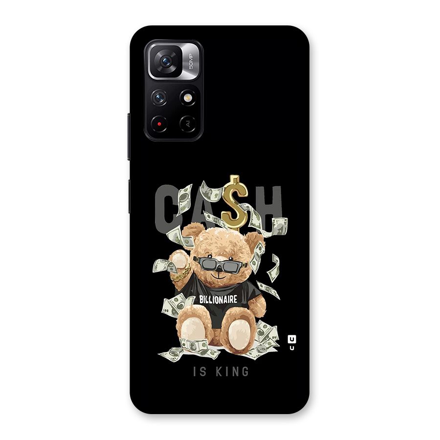 Billionaire Teddy Back Case for Redmi Note 11T 5G