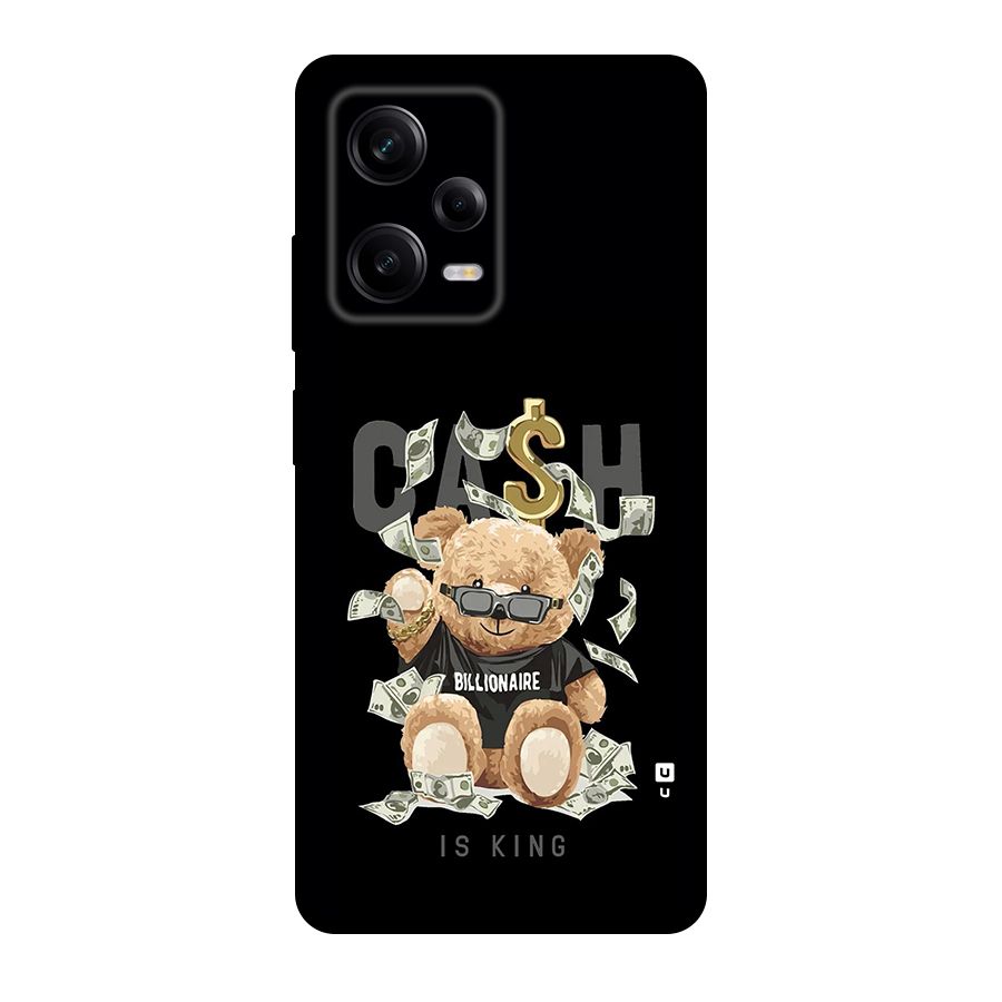 Billionaire Teddy Back Case for Redmi Note 12 Pro