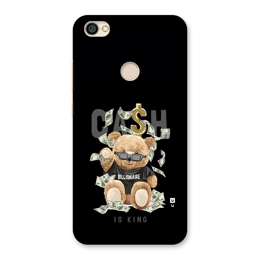 Billionaire Teddy Back Case for Redmi Y1 2017