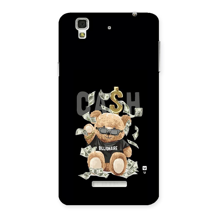 Billionaire Teddy Back Case for YU Yureka Plus