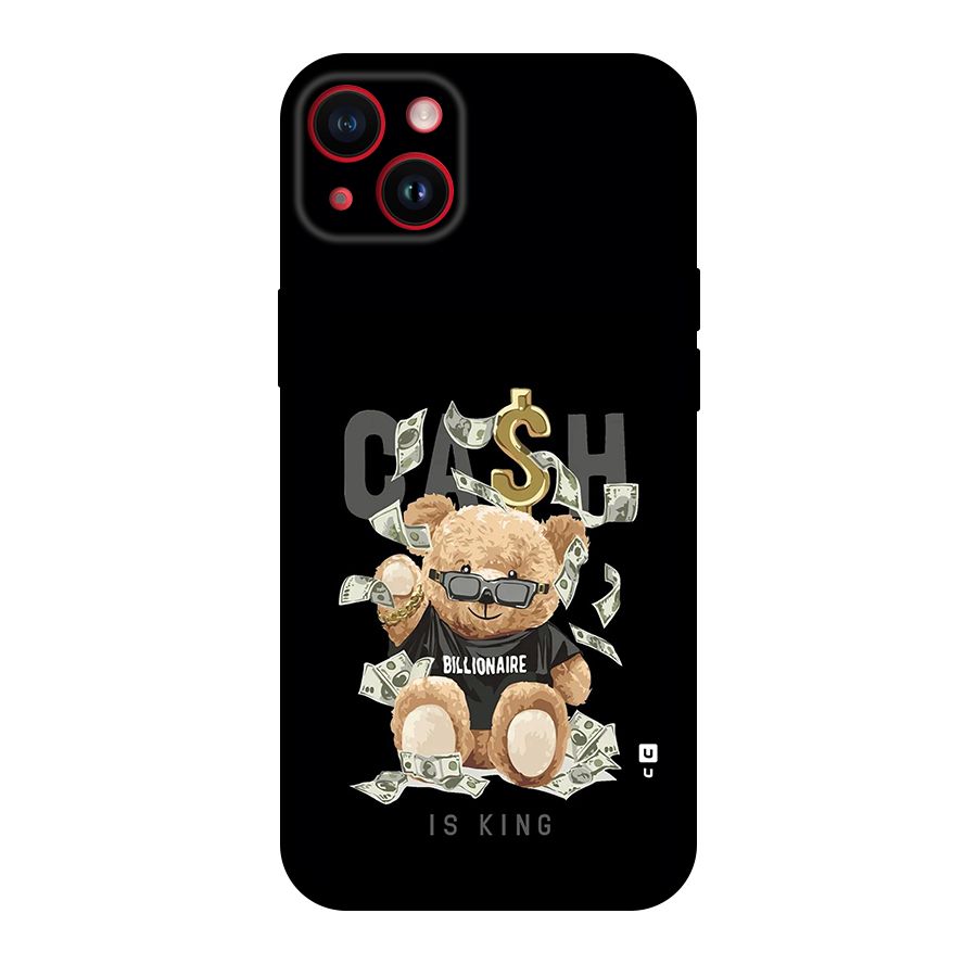 Billionaire Teddy Back Case for iPhone 14 Plus