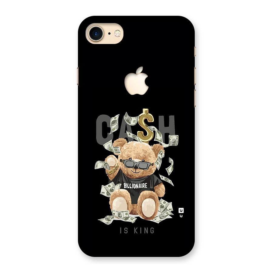 Billionaire Teddy Back Case for iPhone 7 Apple Cut