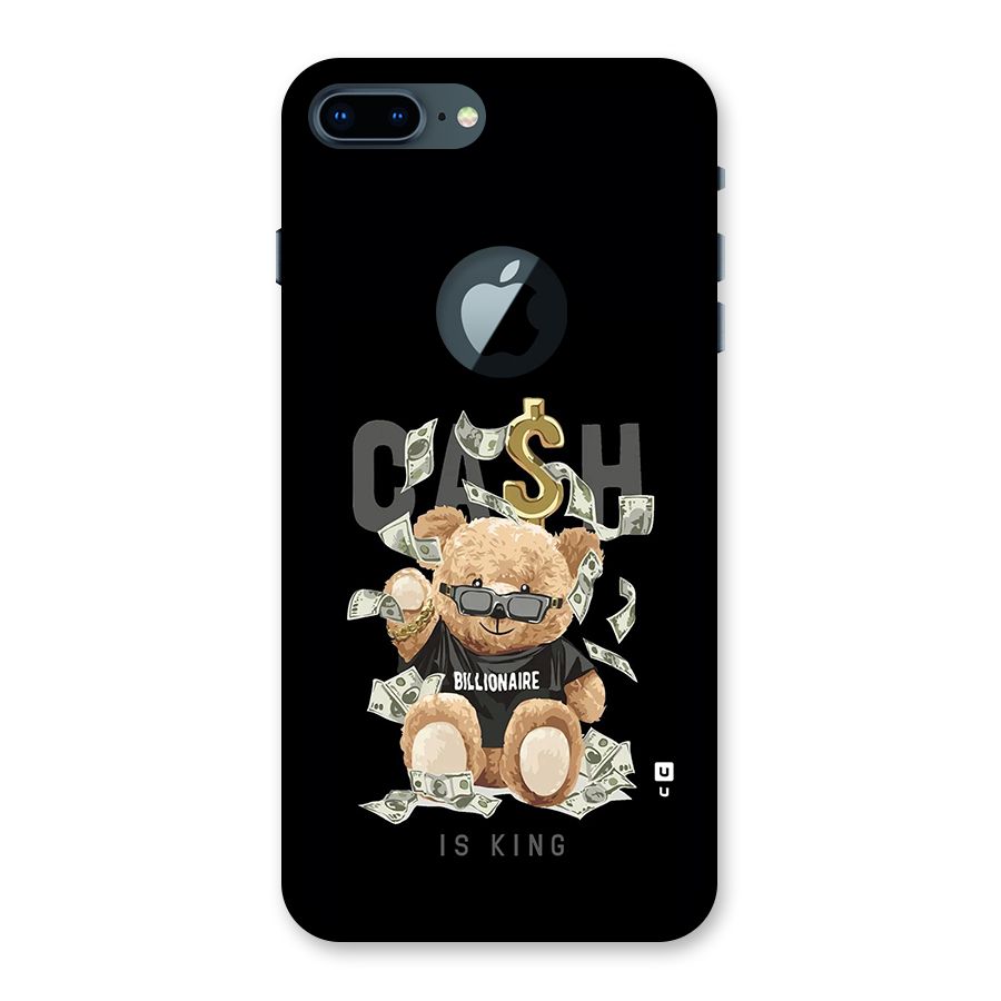 Billionaire Teddy Back Case for iPhone 7 Plus Logo Cut