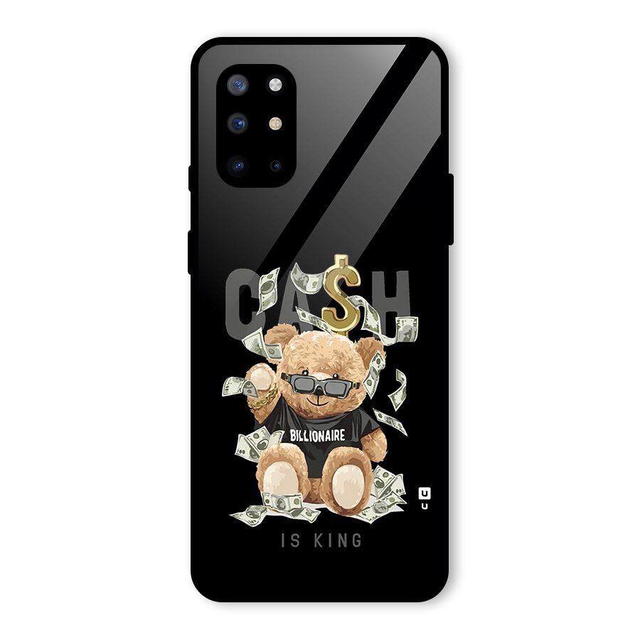 Billionaire Teddy Glass Back Case for OnePlus 8T
