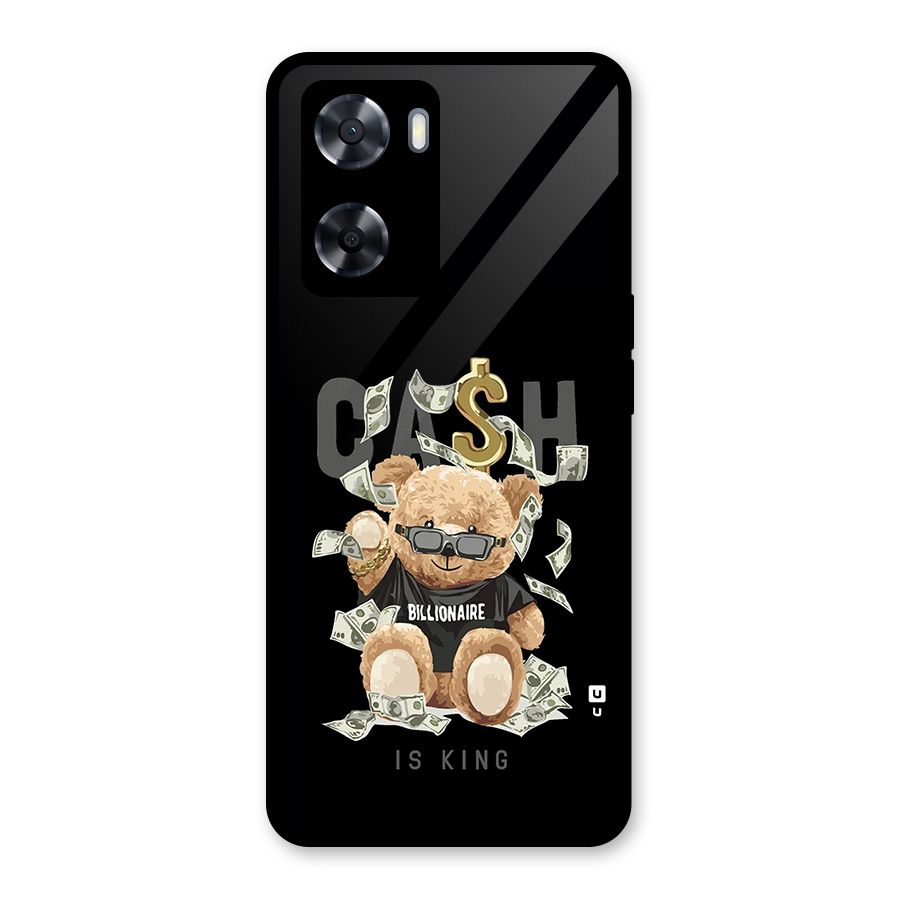 Billionaire Teddy Glass Back Case for OnePlus Nord N20 SE