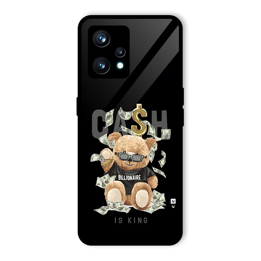 Billionaire Teddy Glass Back Case for Realme 9 Pro Plus 5G