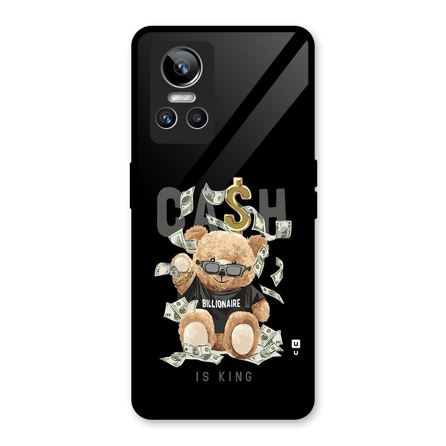 Billionaire Teddy Glass Back Case for Realme GT Neo 3