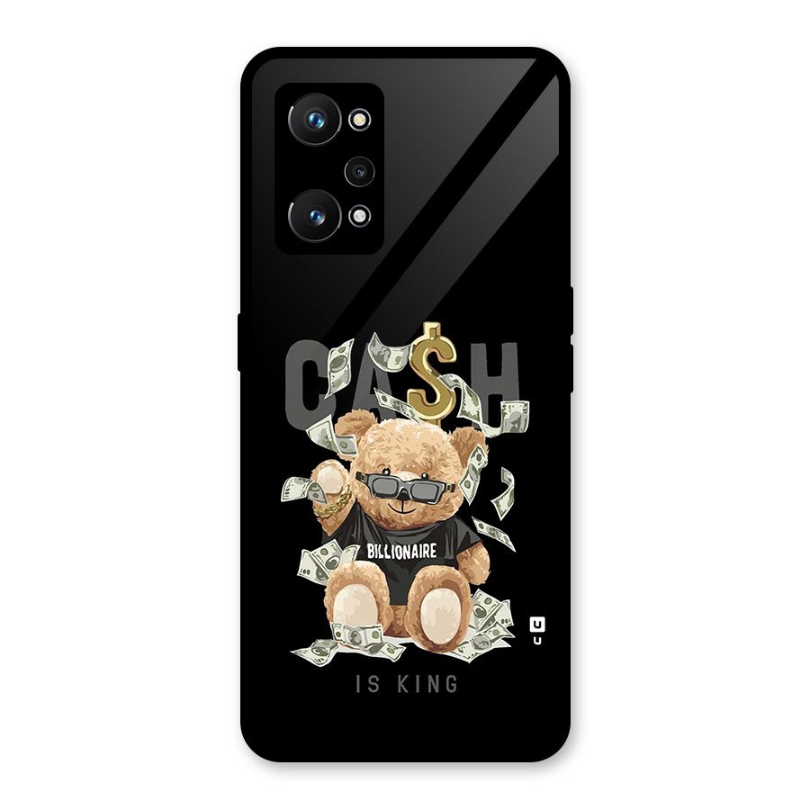 Billionaire Teddy Glass Back Case for Realme GT Neo 3T