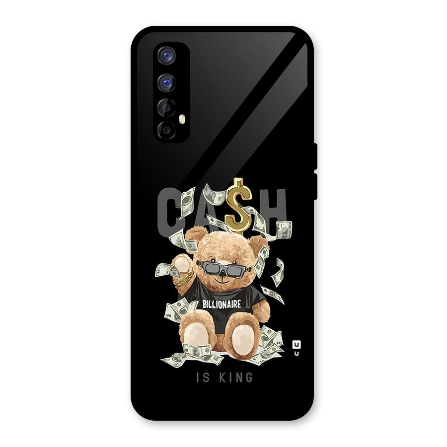 Billionaire Teddy Glass Back Case for Realme Narzo 20 Pro