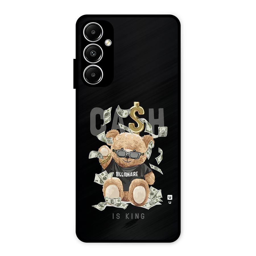 Billionaire Teddy Metal Back Case for Galaxy A05s