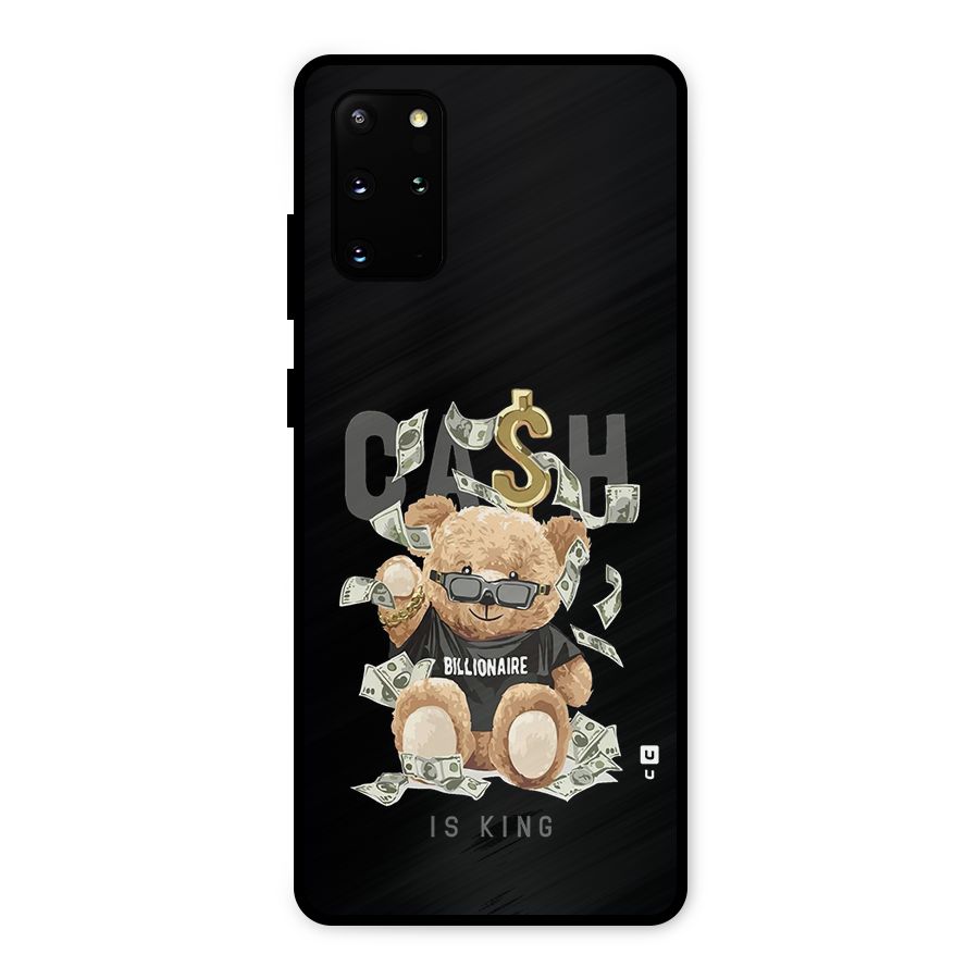 Billionaire Teddy Metal Back Case for Galaxy S20 Plus