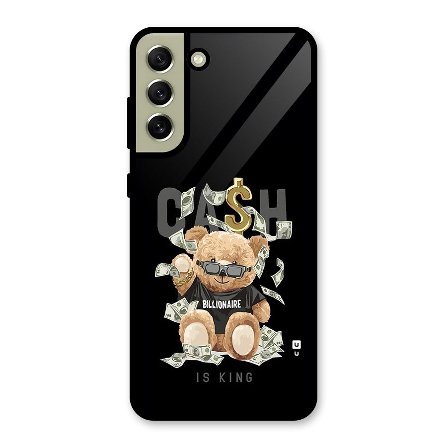 Billionaire Teddy Metal Back Case for Galaxy S21 FE 5G (2023)