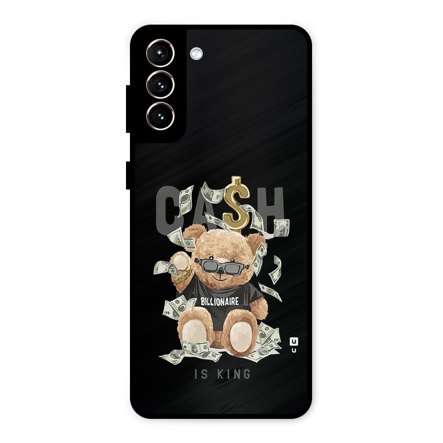 Billionaire Teddy Metal Back Case for Galaxy S21 Plus