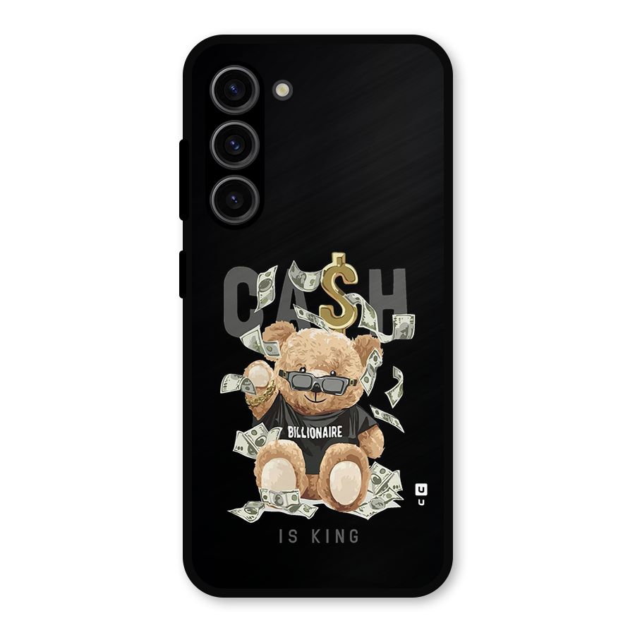 Billionaire Teddy Metal Back Case for Galaxy S23