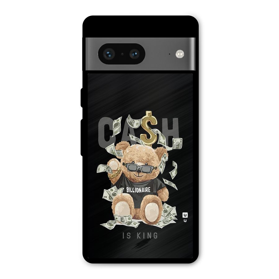 Billionaire Teddy Metal Back Case for Google Pixel 7