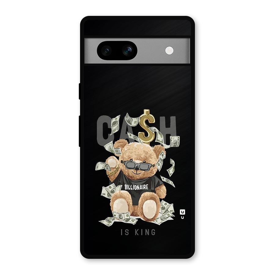 Billionaire Teddy Metal Back Case for Google Pixel 7a