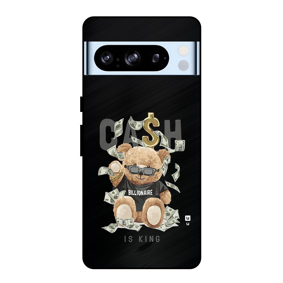 Billionaire Teddy Metal Back Case for Google Pixel 8 Pro