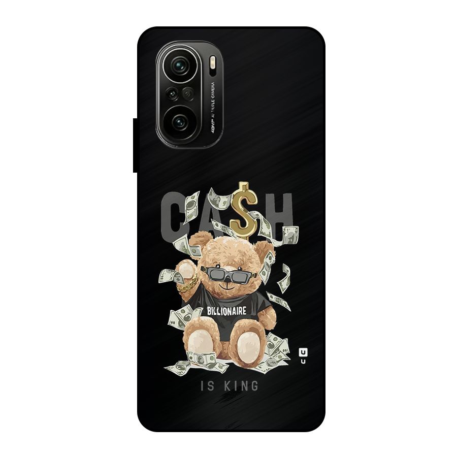 Billionaire Teddy Metal Back Case for Mi 11X Pro