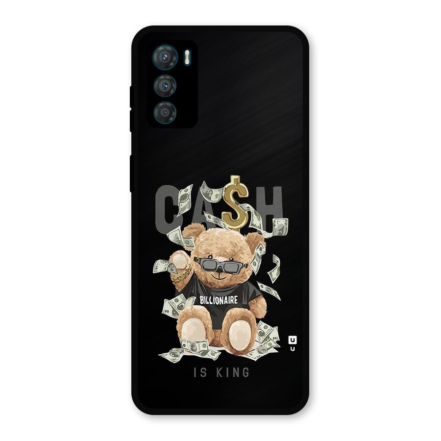 Billionaire Teddy Metal Back Case for Moto G42