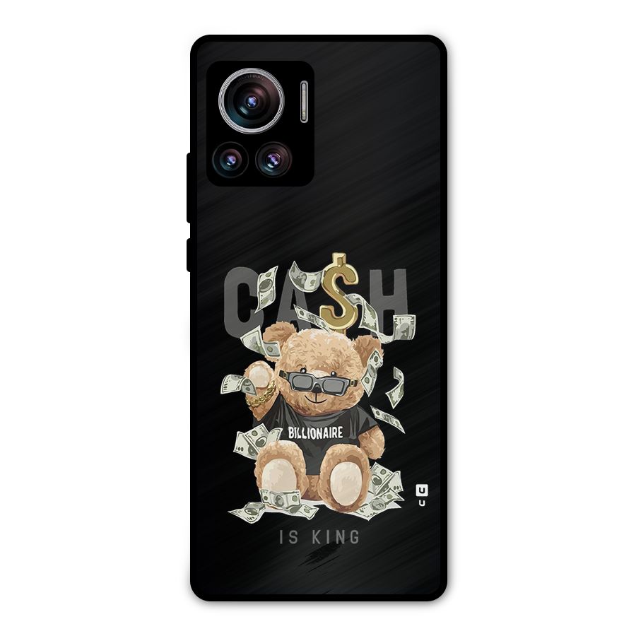 Billionaire Teddy Metal Back Case for Motorola Edge 30 Ultra