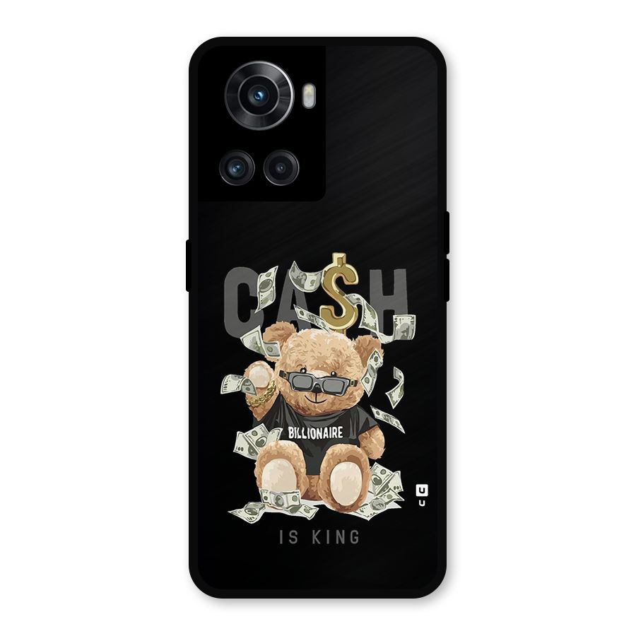 Billionaire Teddy Metal Back Case for OnePlus 10R