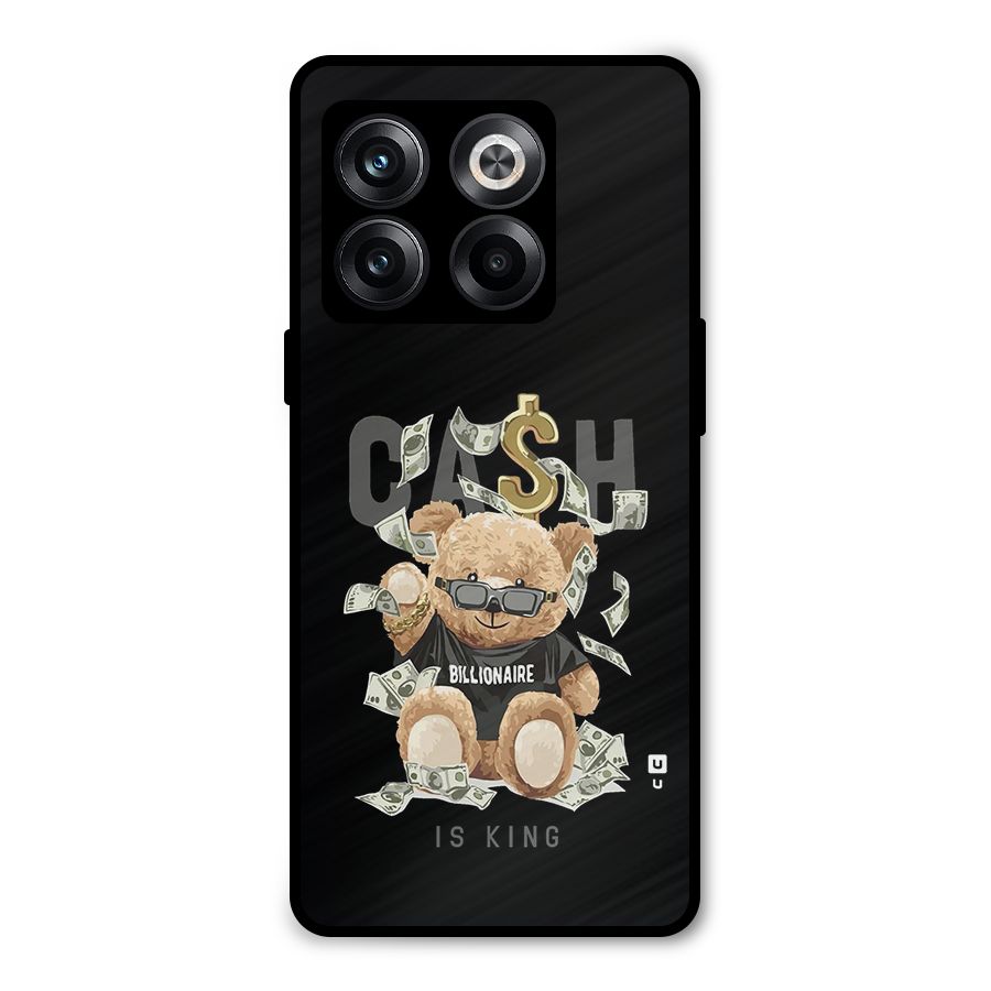 Billionaire Teddy Metal Back Case for OnePlus 10T