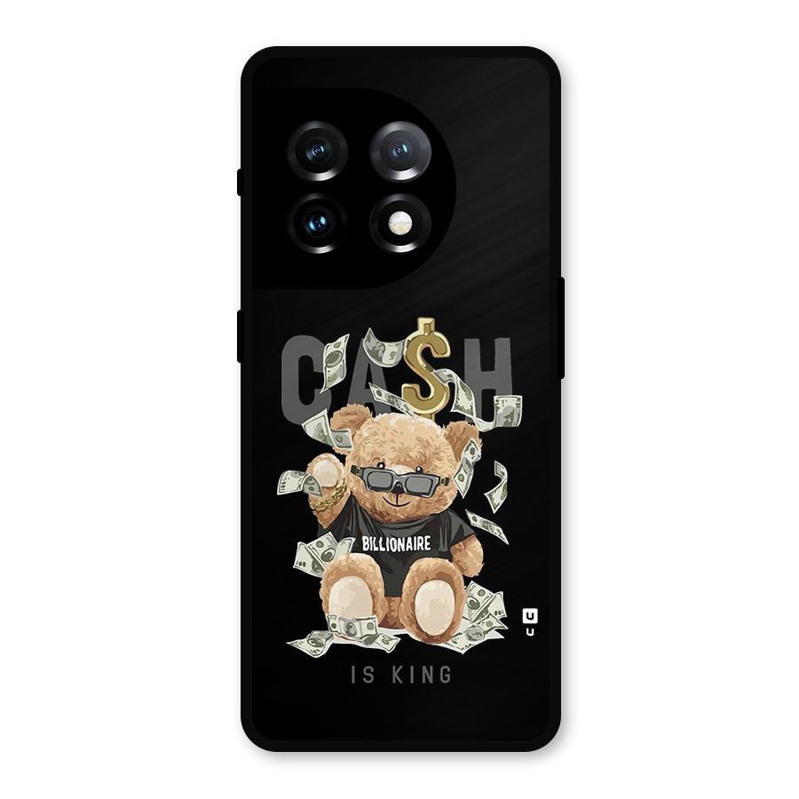 Billionaire Teddy Metal Back Case for OnePlus 11