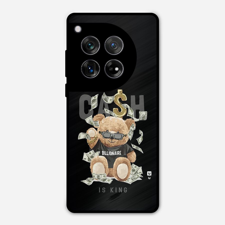 Billionaire Teddy Metal Back Case for OnePlus 12