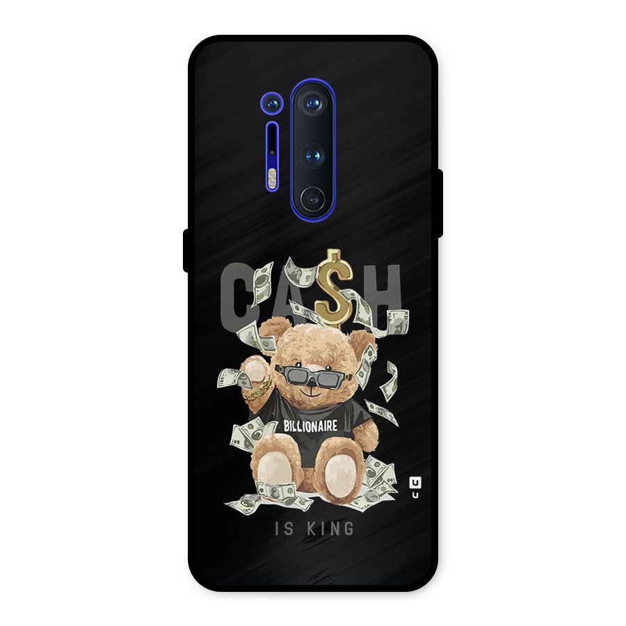 Billionaire Teddy Metal Back Case for OnePlus 8 Pro