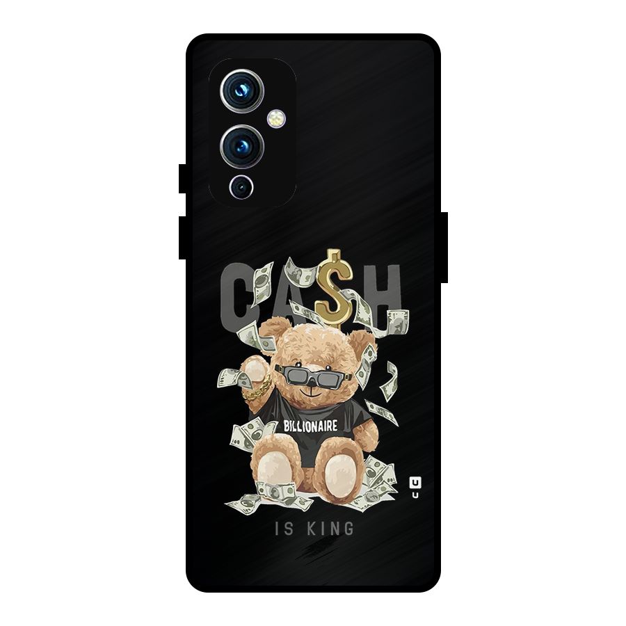 Billionaire Teddy Metal Back Case for OnePlus 9