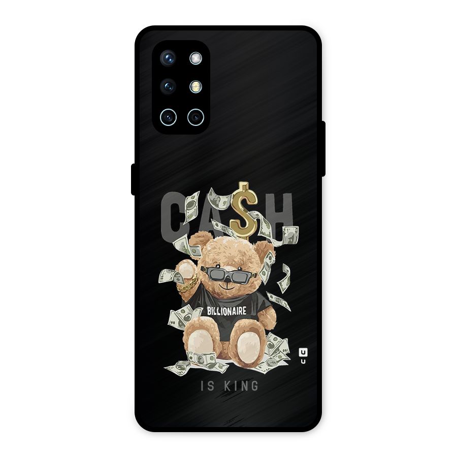 Billionaire Teddy Metal Back Case for OnePlus 9R