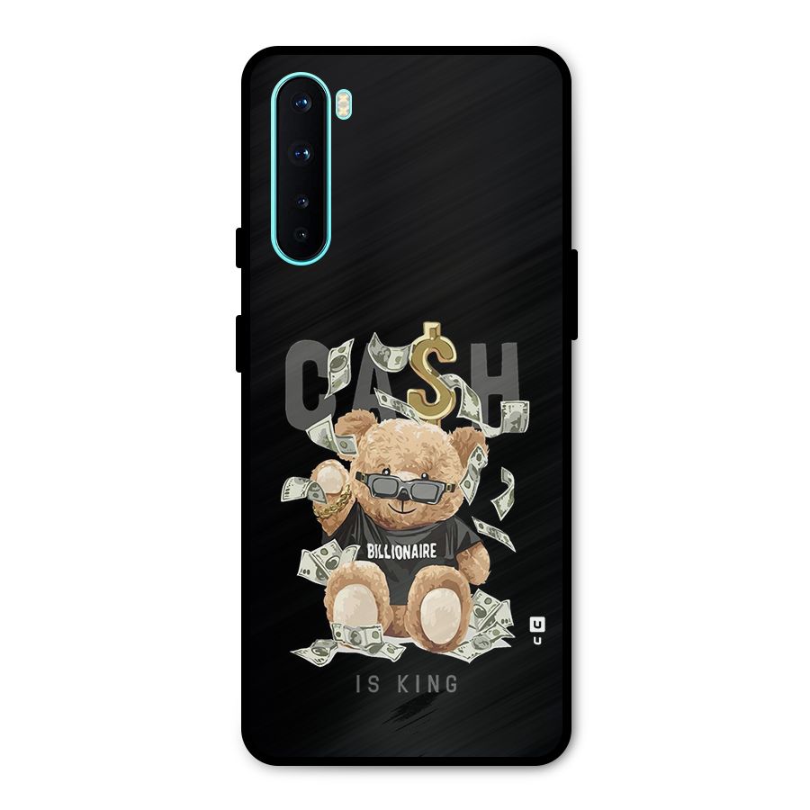 Billionaire Teddy Metal Back Case for OnePlus Nord