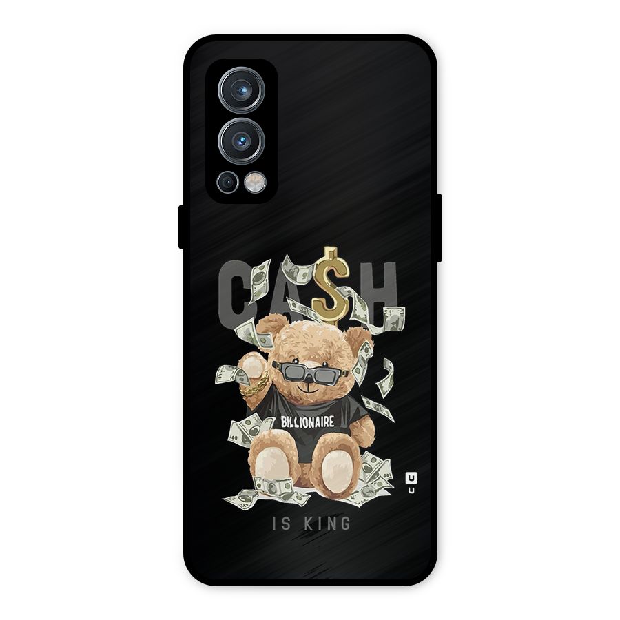 Billionaire Teddy Metal Back Case for OnePlus Nord 2 5G