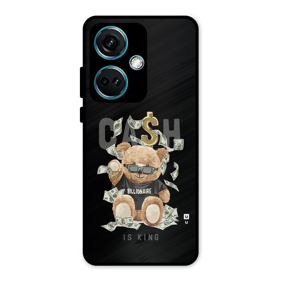 Billionaire Teddy Metal Back Case for OnePlus Nord CE 3 5G