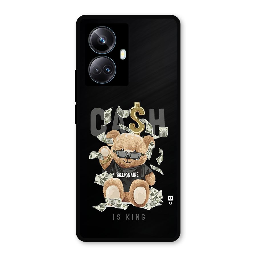 Billionaire Teddy Metal Back Case for Realme 10 Pro Plus