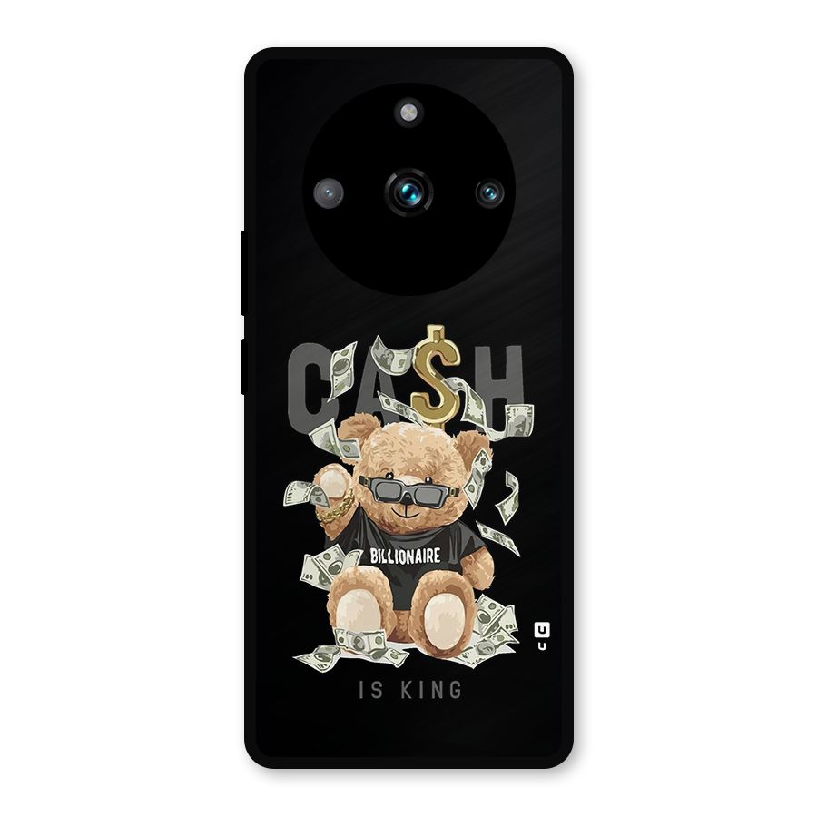 Billionaire Teddy Metal Back Case for Realme 11 Pro