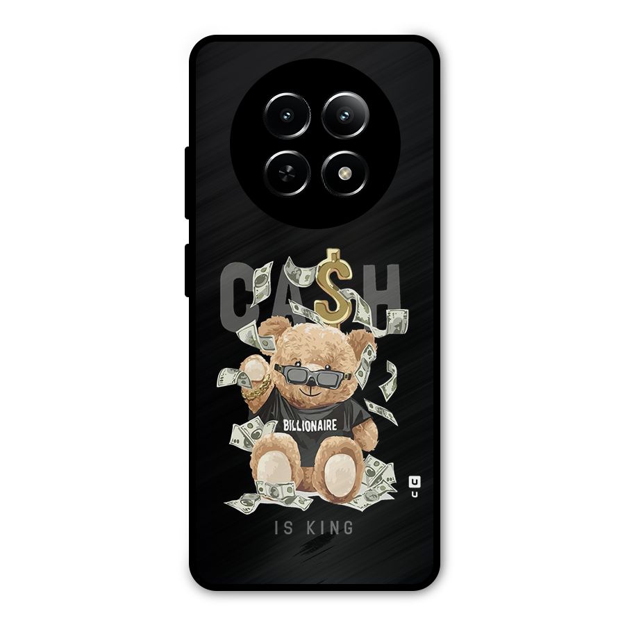 Billionaire Teddy Metal Back Case for Realme 12 5G