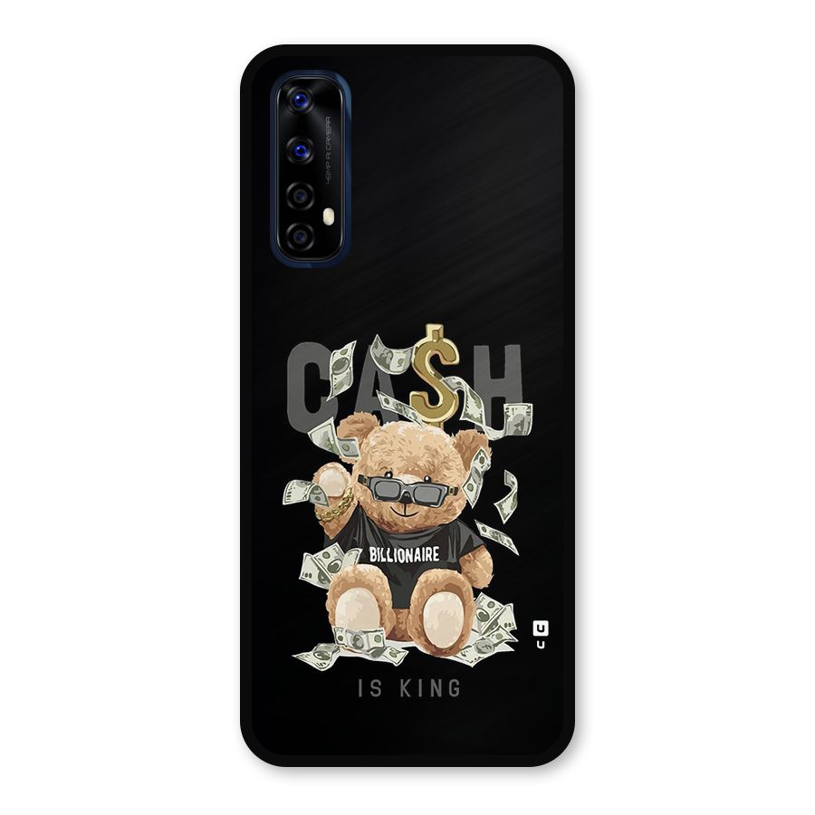 Billionaire Teddy Metal Back Case for Realme 7
