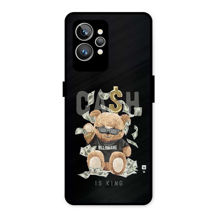 Billionaire Teddy Metal Back Case for Realme GT2 Pro