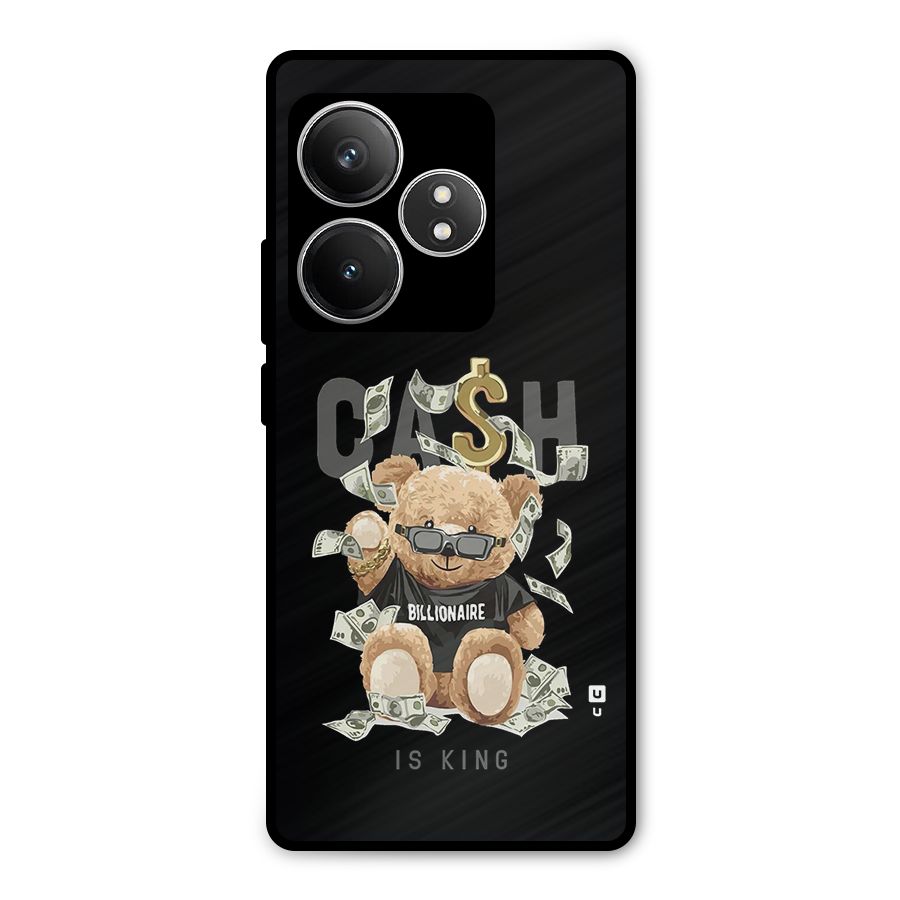 Billionaire Teddy Metal Back Case for Realme GT 6T