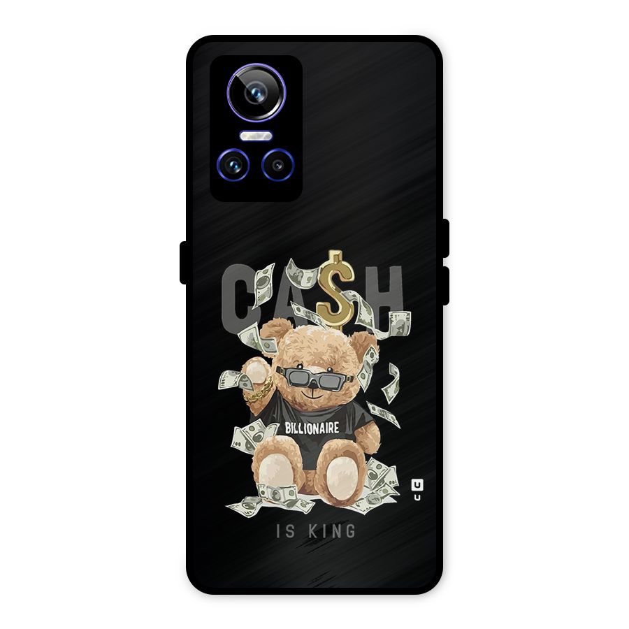 Billionaire Teddy Metal Back Case for Realme GT Neo 3