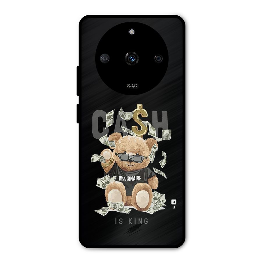 Billionaire Teddy Metal Back Case for Realme Narzo 60 5G